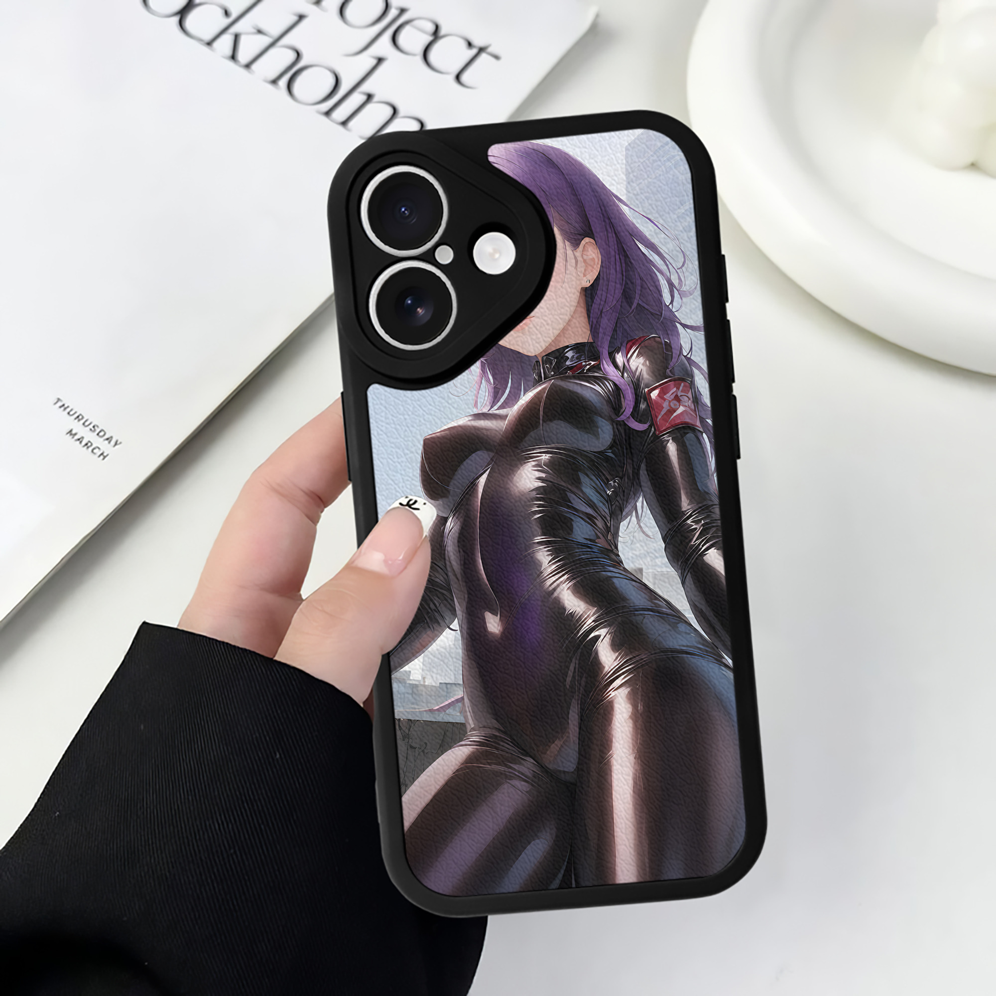 （画像用） EVA 新世紀エヴァンゲリオン 【iPhone 16シリーズ対応】シリコンスマホケース（レザー調） 材質：シリコン